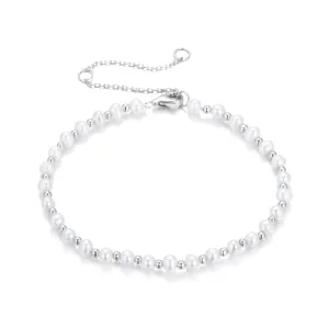 AMANI FRESHWATER PEARL SILVER BRACELET