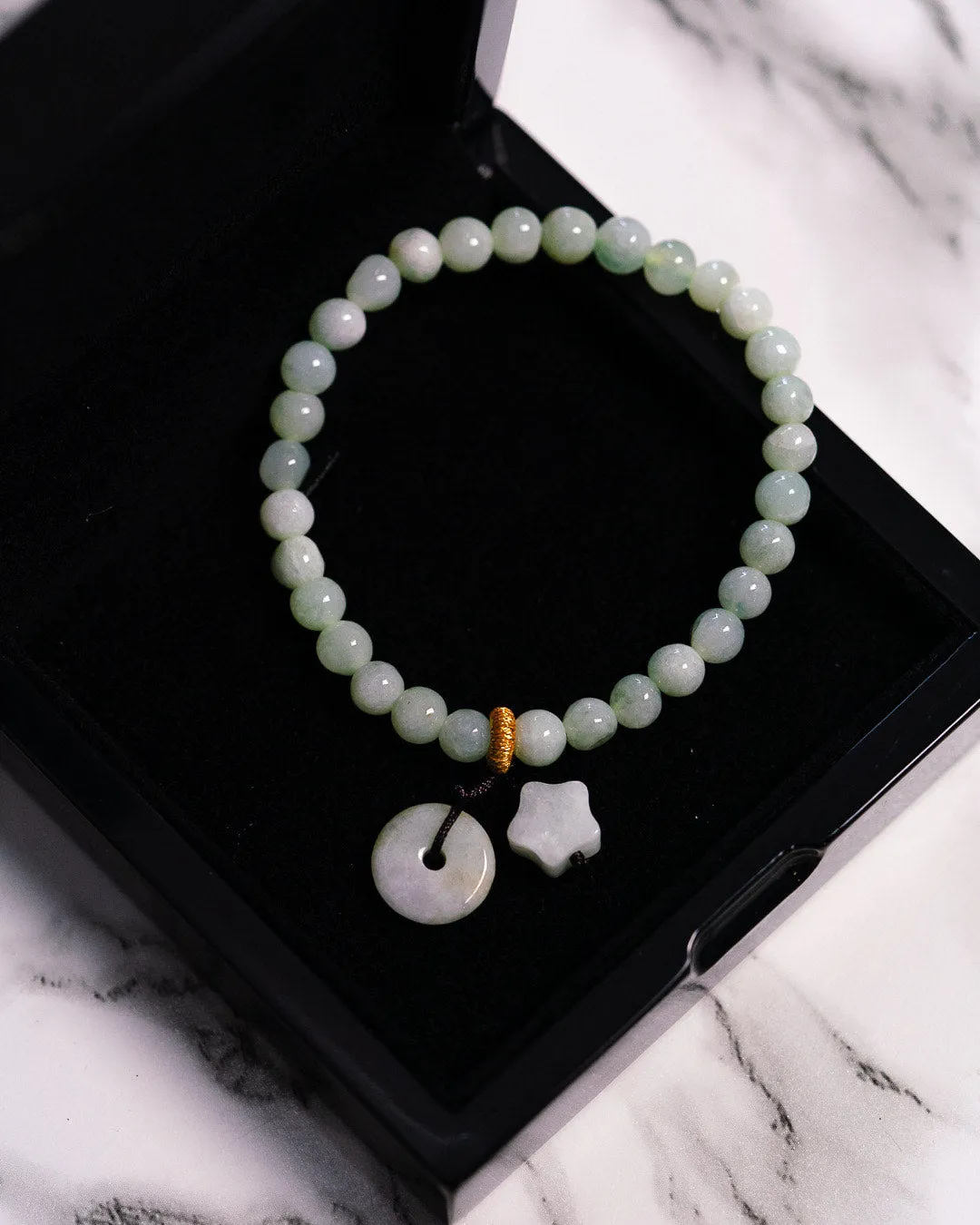 Beaded Star Jade Bracelet