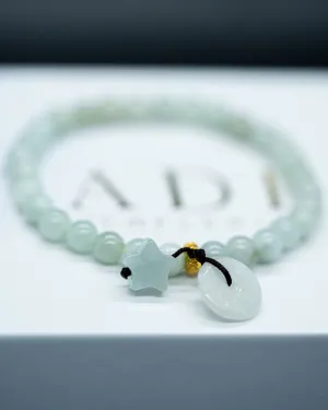 Beaded Star Jade Bracelet