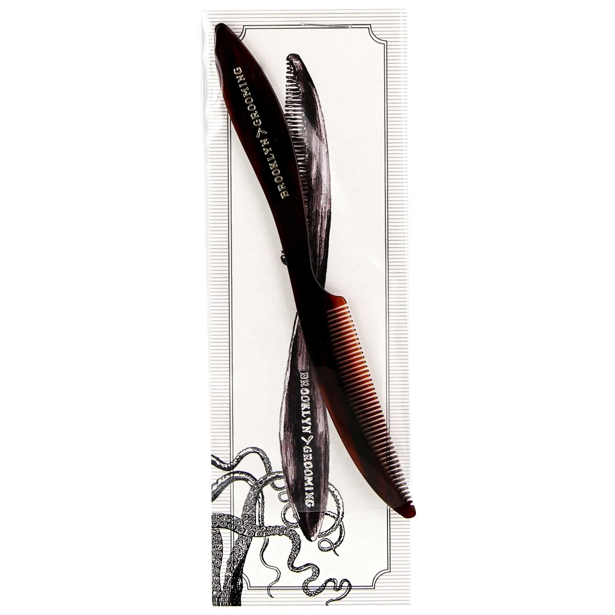 Brooklyn Grooming Handmade Moustache-Beard Comb