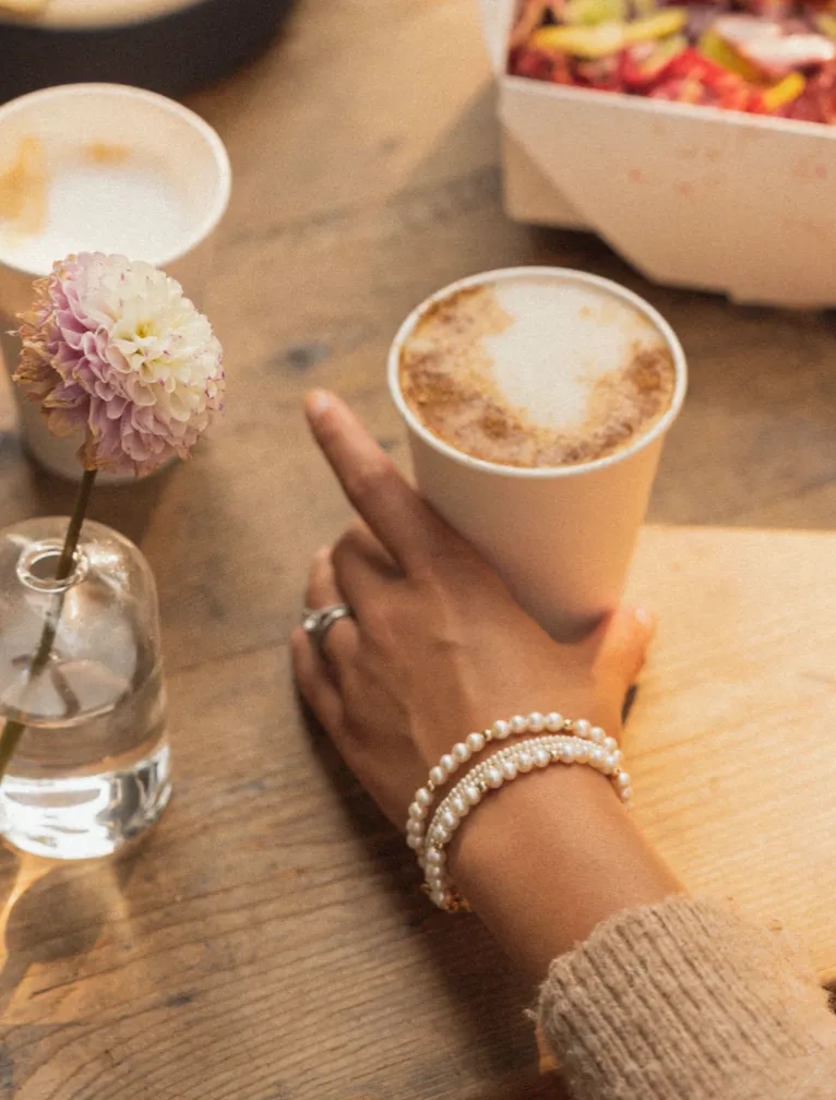 Carolyn pearl bracelet or anklet