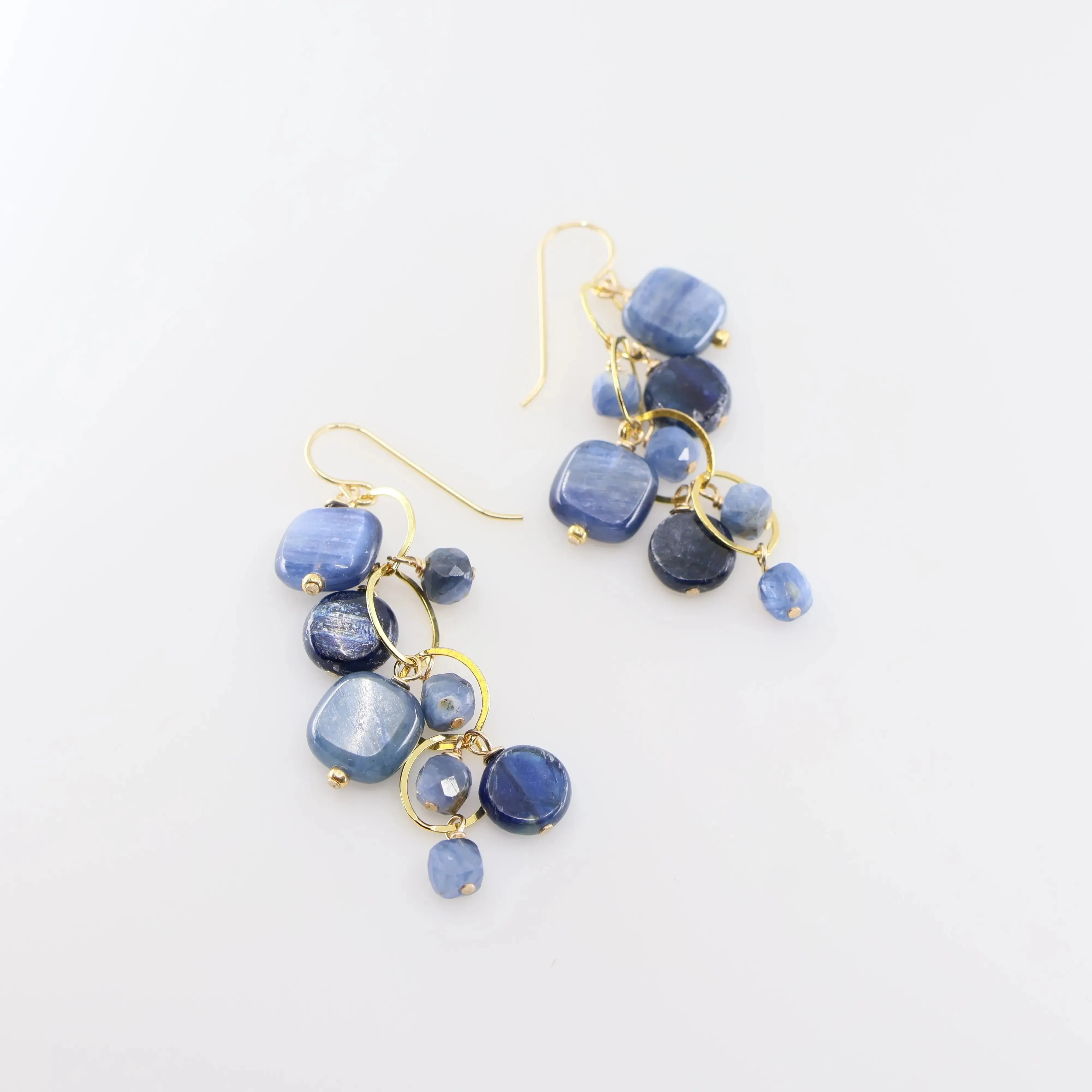 Cascading Kyanite Drop Earrings