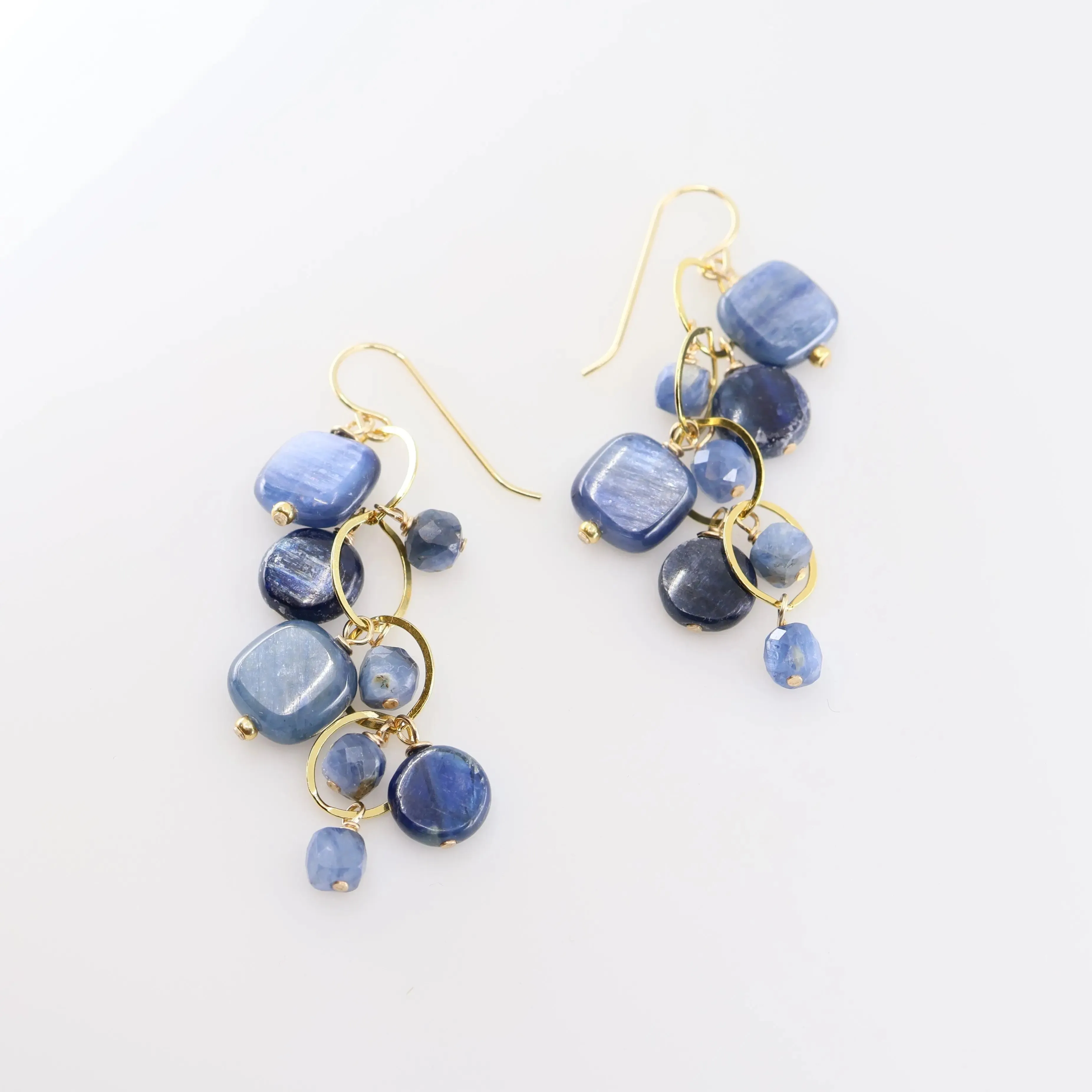 Cascading Kyanite Drop Earrings