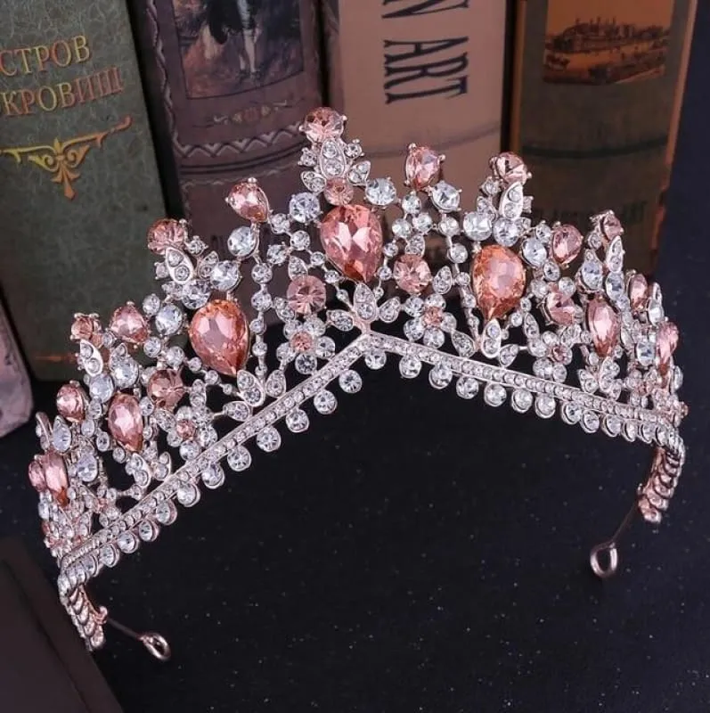 Charming Jewelry Princess Rhinestone Tiaras | Bridelily