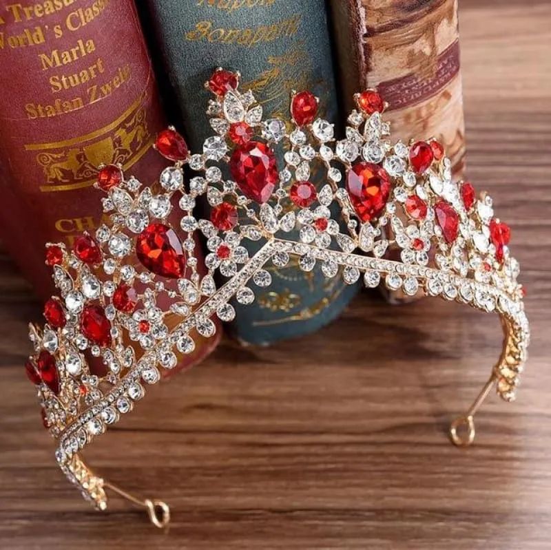 Charming Jewelry Princess Rhinestone Tiaras | Bridelily