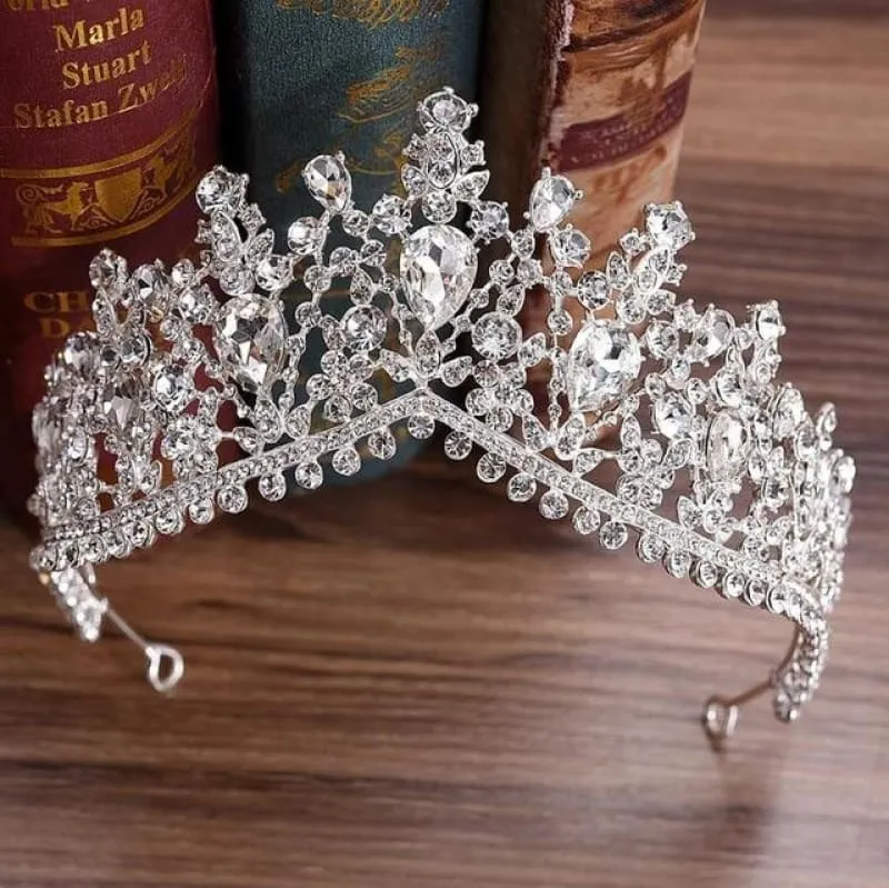Charming Jewelry Princess Rhinestone Tiaras | Bridelily