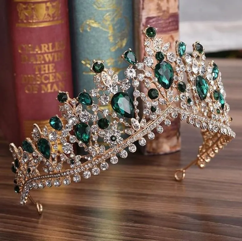 Charming Jewelry Princess Rhinestone Tiaras | Bridelily