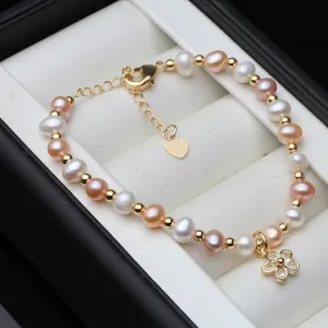Colorful bracelet for Women Freshwater Pearl Bracelet