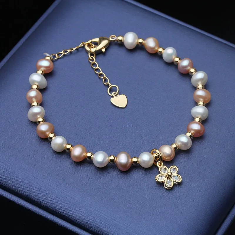 Colorful bracelet for Women Freshwater Pearl Bracelet