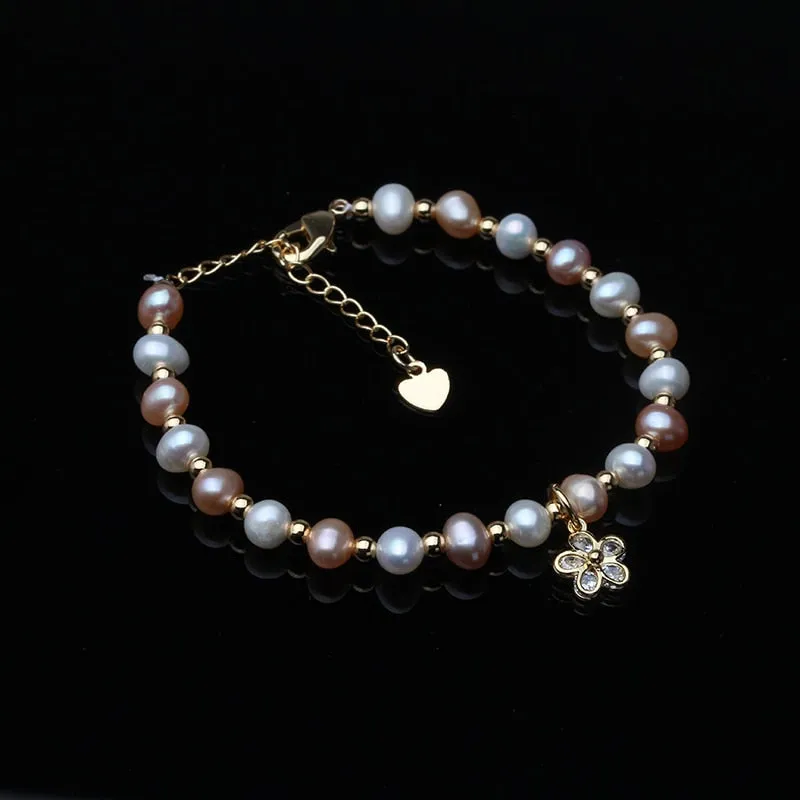 Colorful bracelet for Women Freshwater Pearl Bracelet