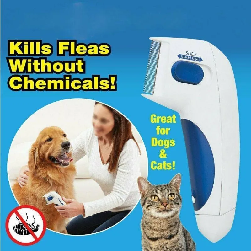Electric Flea and Tick Comb