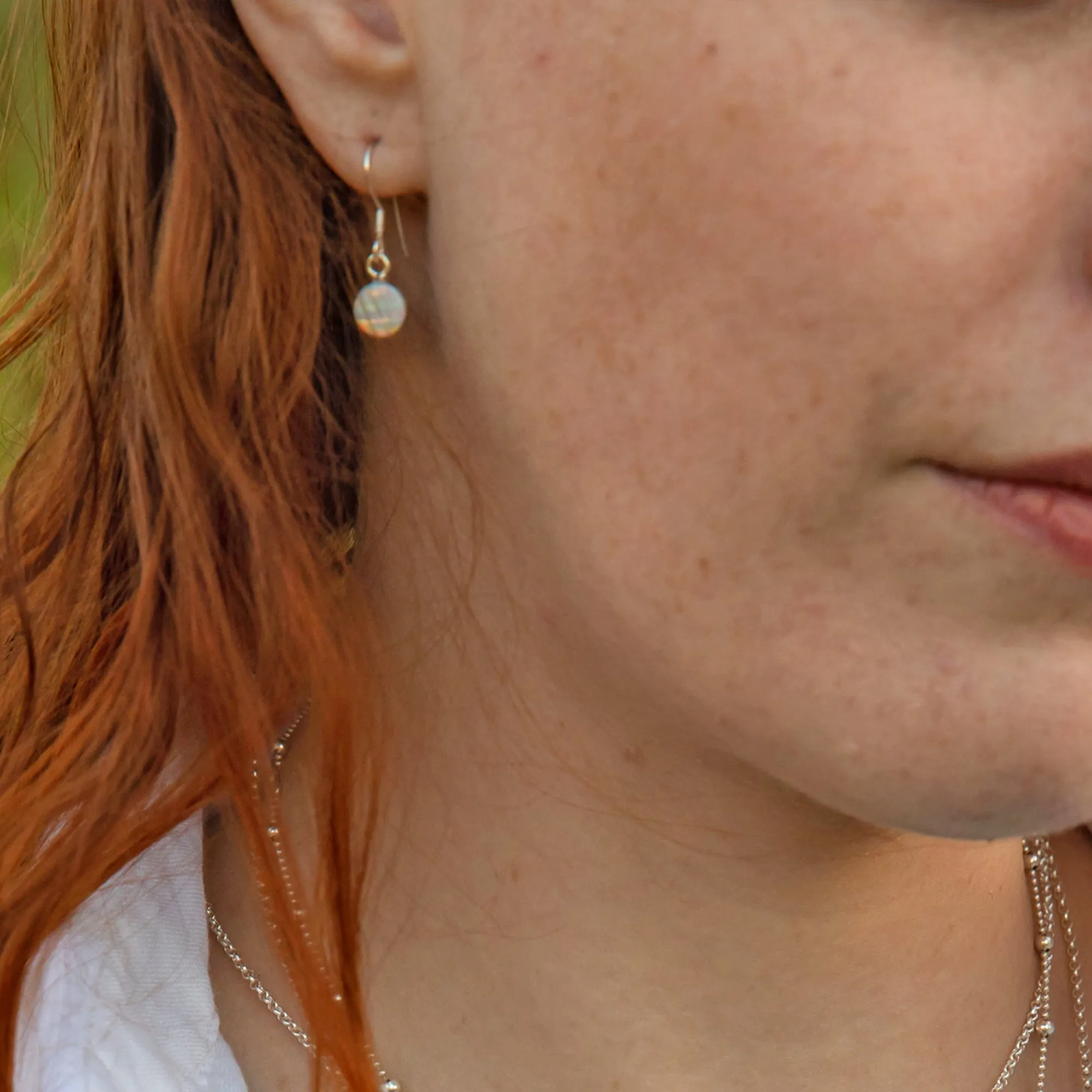 Flinder Turquoise Dotty Drop Earrings