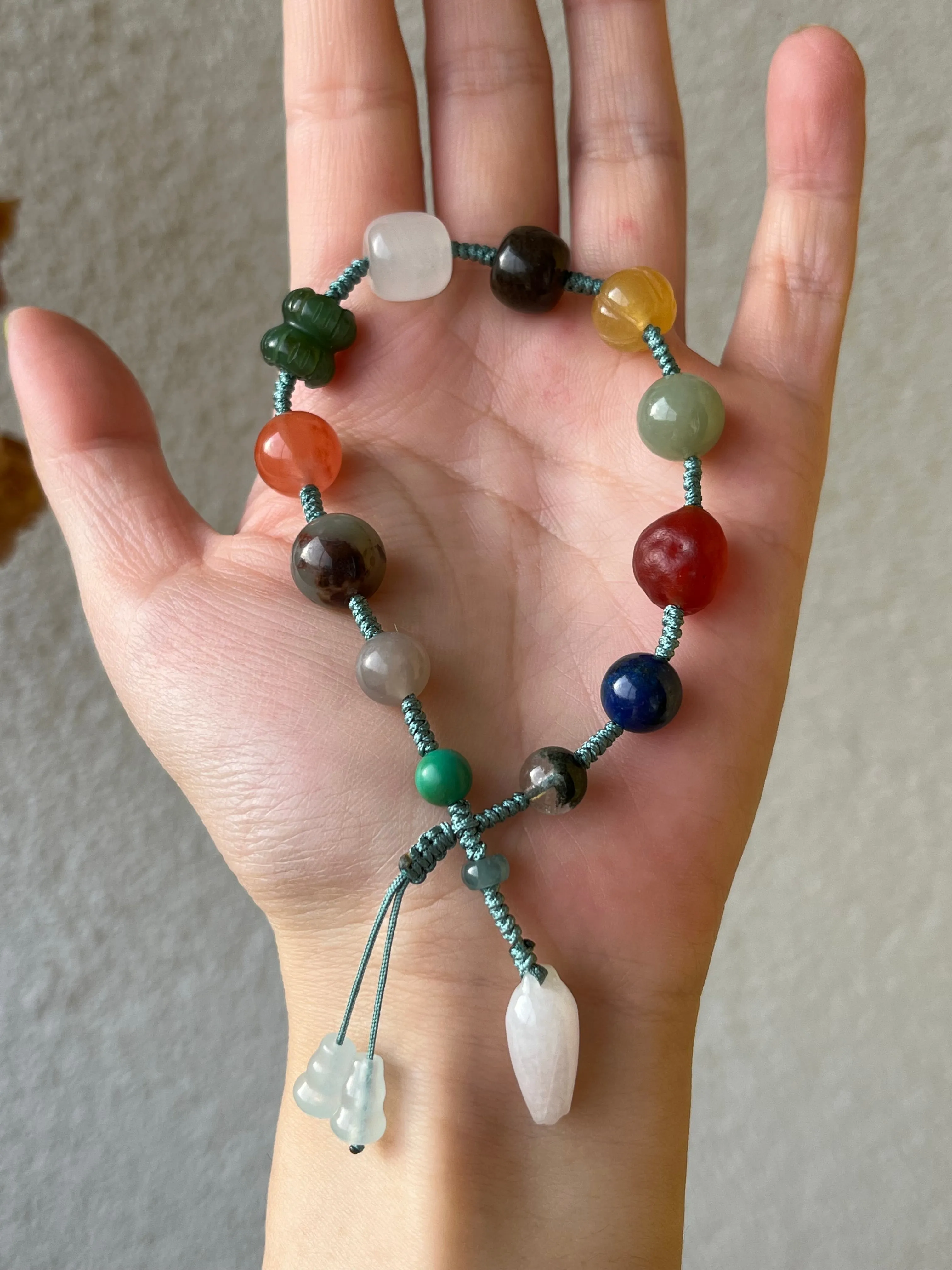 Handmade Multi Gemstone Beaded Bracelet