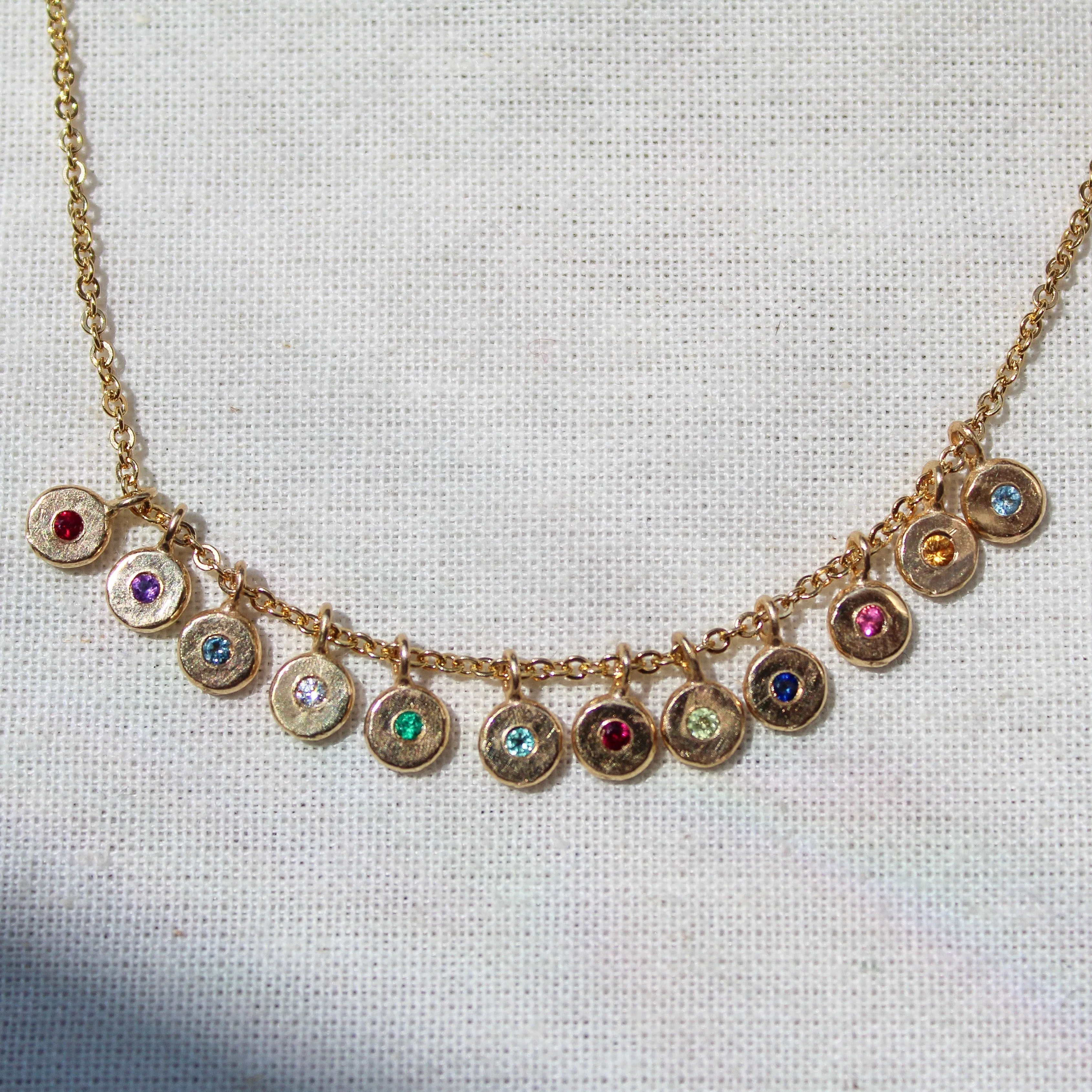 Individual Gemstone Charm