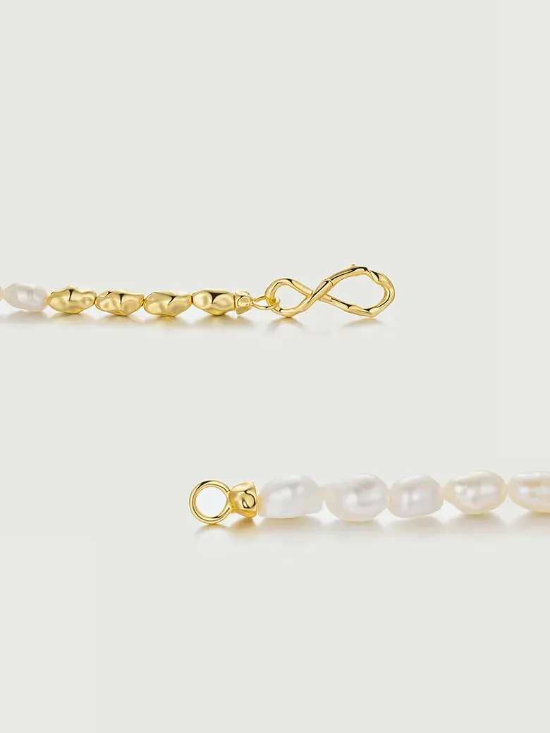 Infinite Baroque Pearl Bracelet
