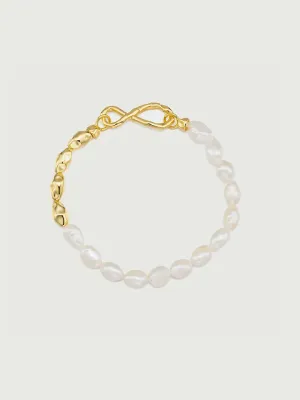 Infinite Baroque Pearl Bracelet