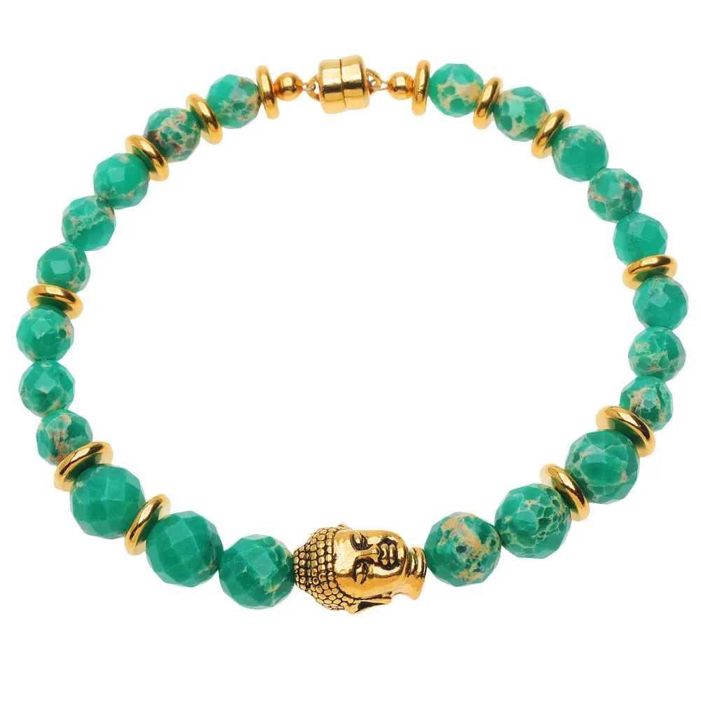 Jasper Buddha Bracelet (Reboot)
