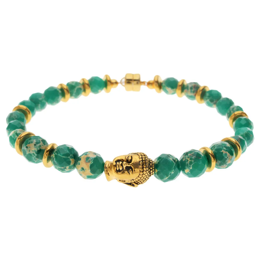 Jasper Buddha Bracelet (Reboot)