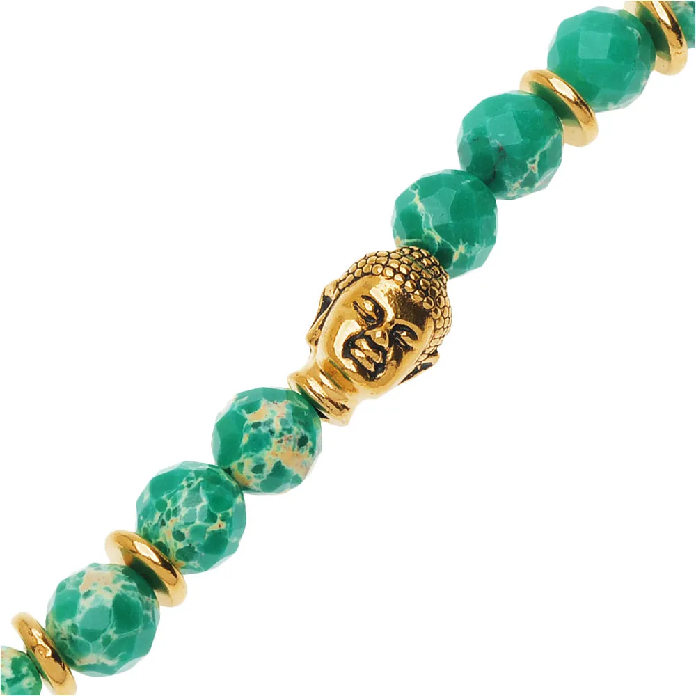 Jasper Buddha Bracelet (Reboot)