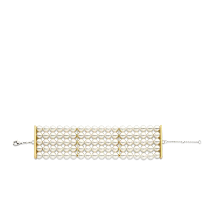 Milano Multi Pearl Bracelet - Gold - 23030YP