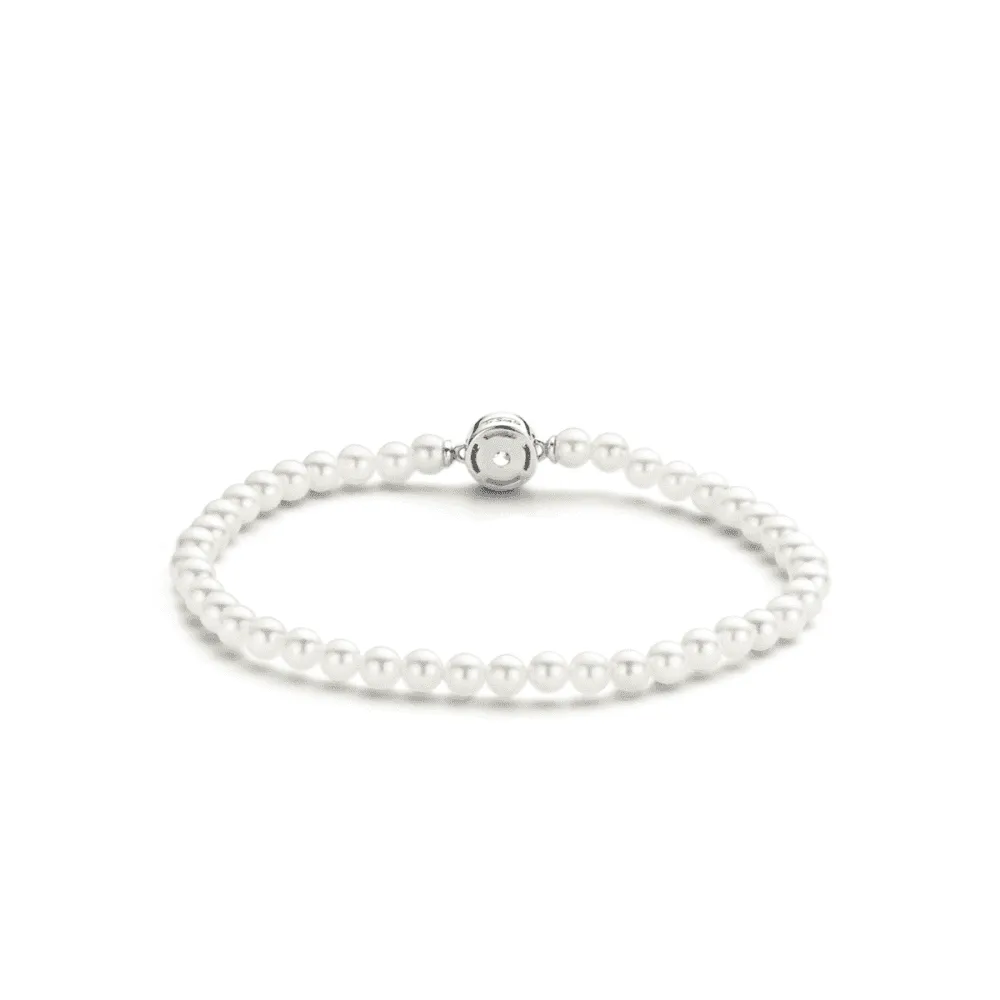 Milano Pearl Bracelet - Silver - 2775PW