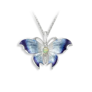 Nicole Barr Butterfly Opal Necklace