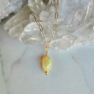 Opal Necklace - 14k Gold-Fill
