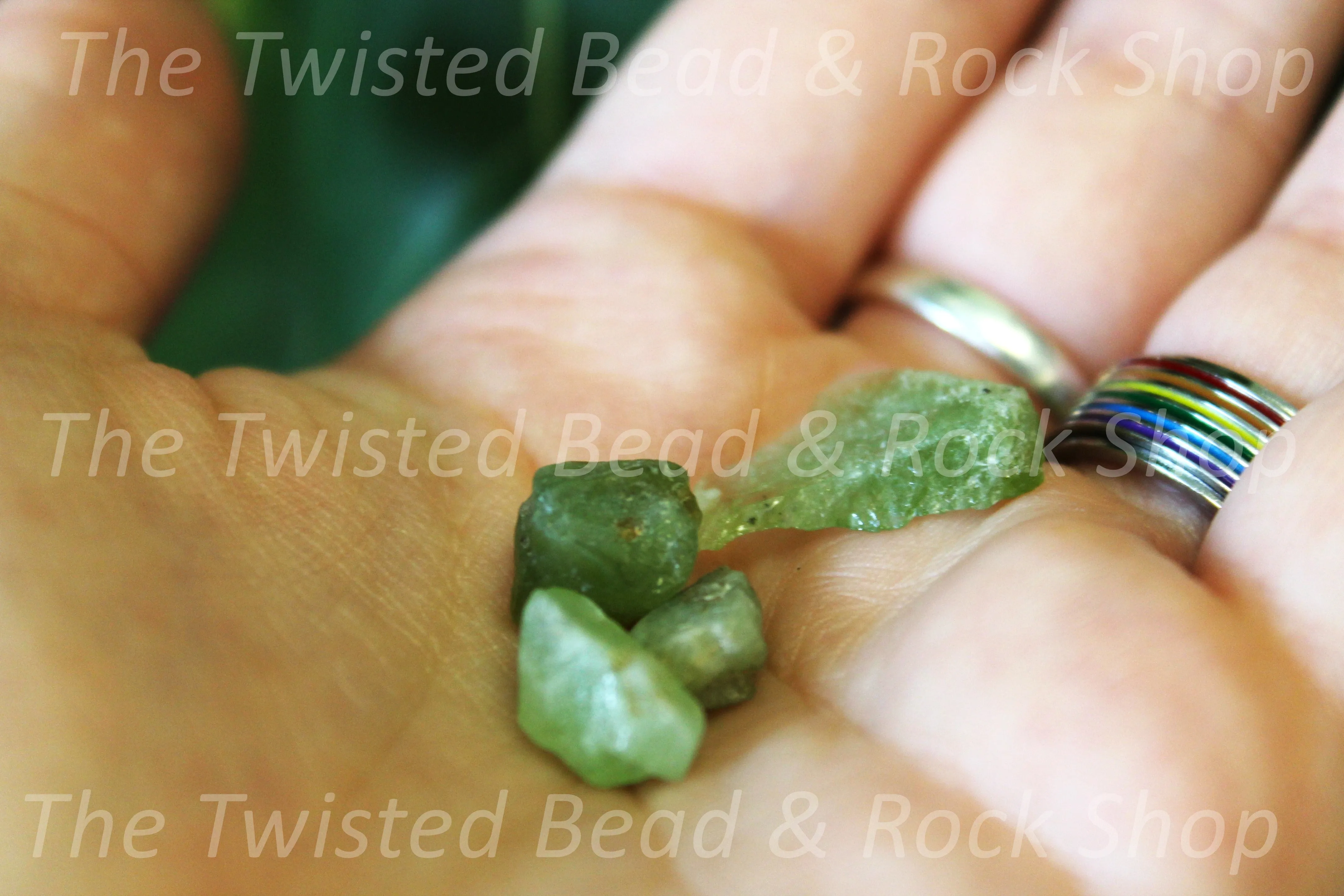 Peridot Crystal Rough