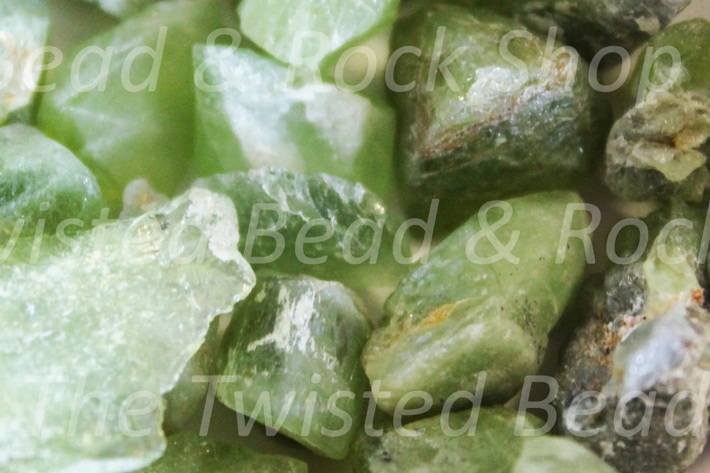 Peridot Crystal Rough
