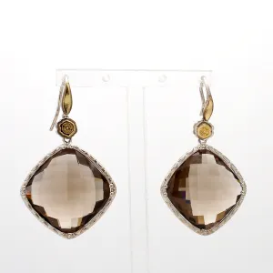 TACORI Smokey Quartz Briolette Earrings