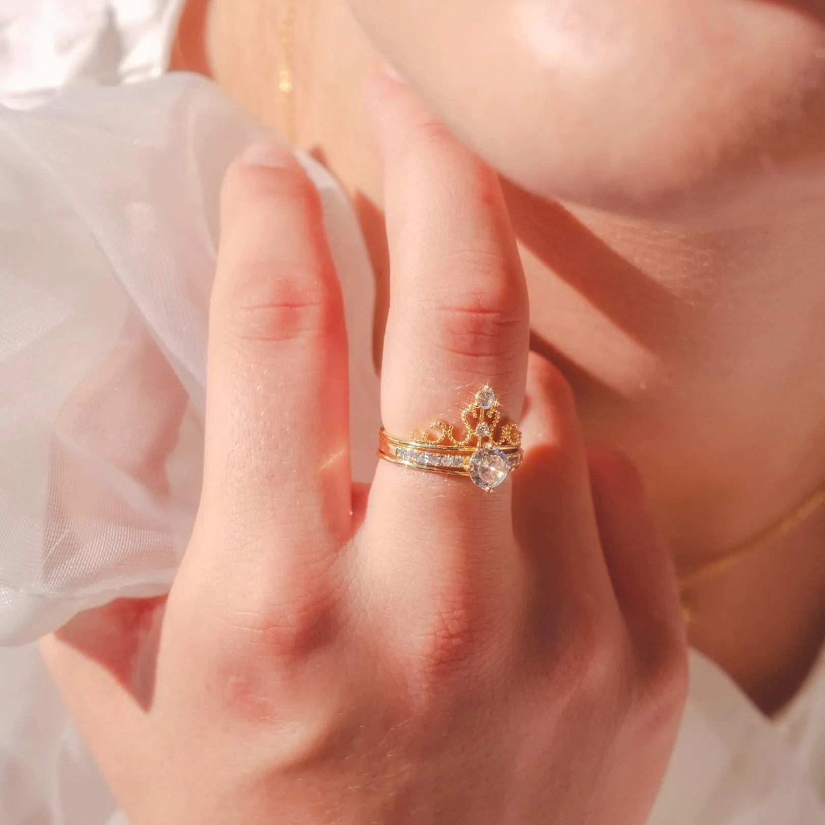 Tiara Ring Set