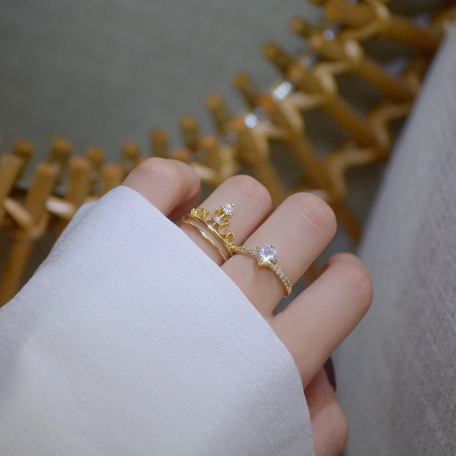 Tiara Ring Set