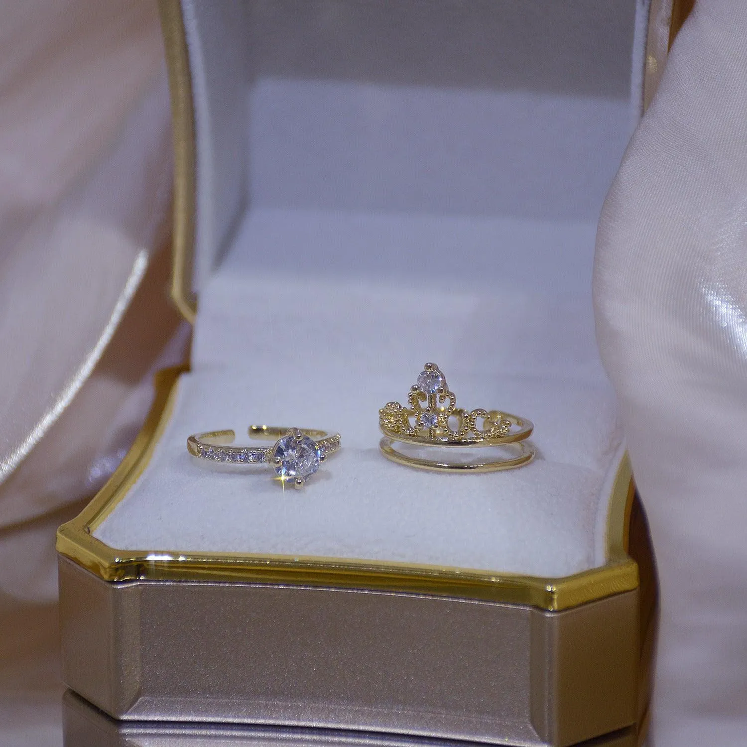 Tiara Ring Set