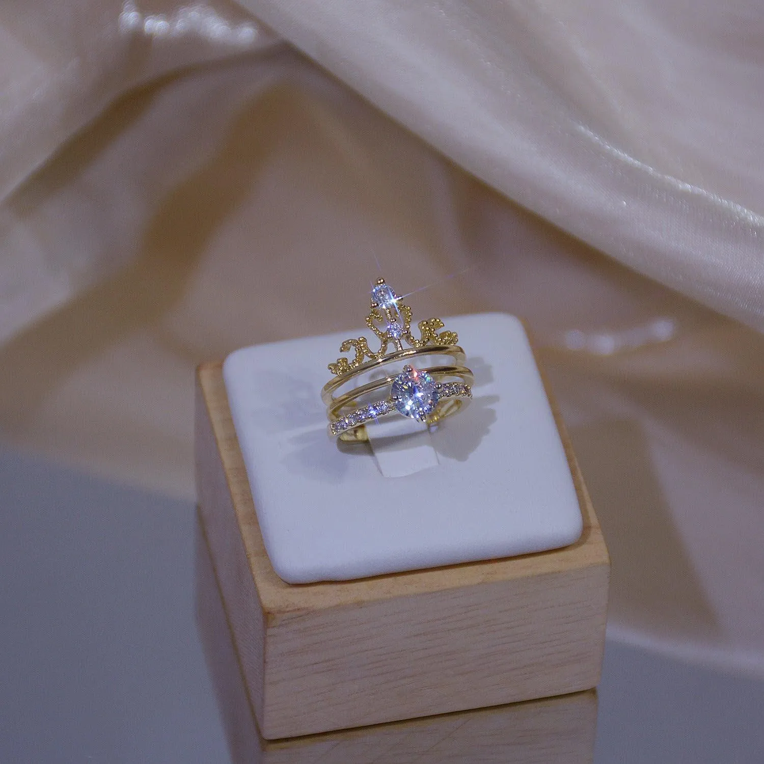 Tiara Ring Set