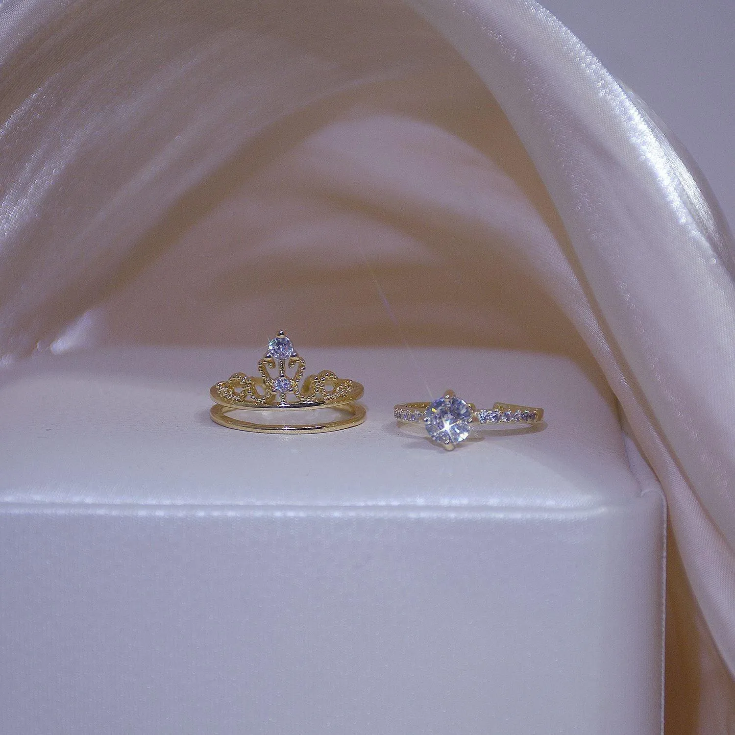 Tiara Ring Set