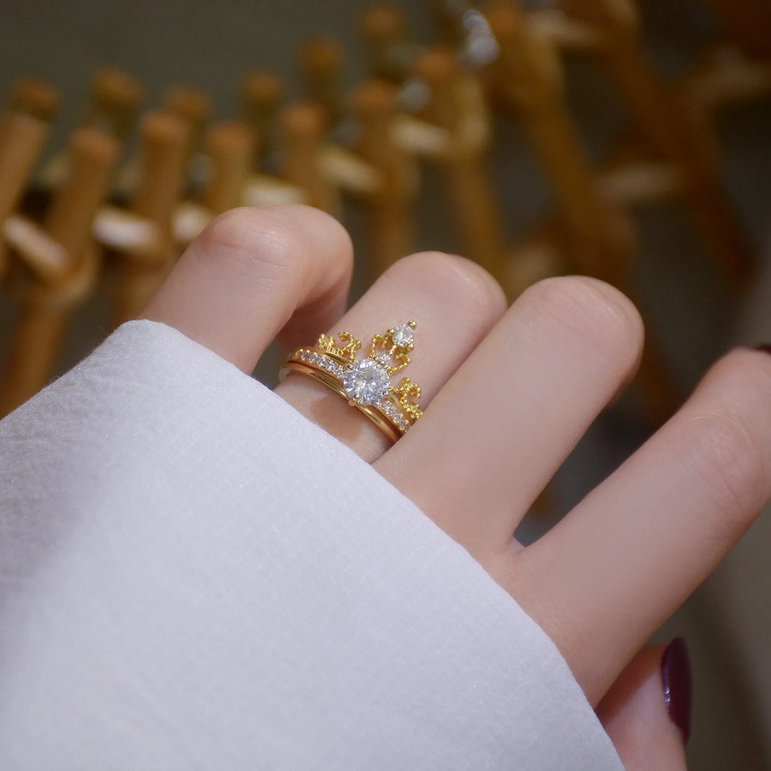 Tiara Ring Set