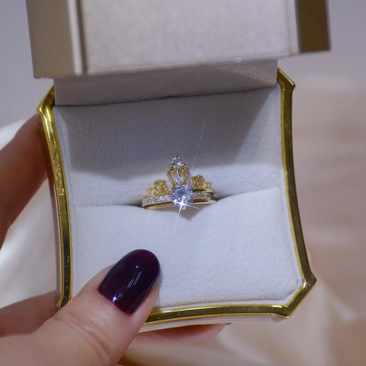 Tiara Ring Set