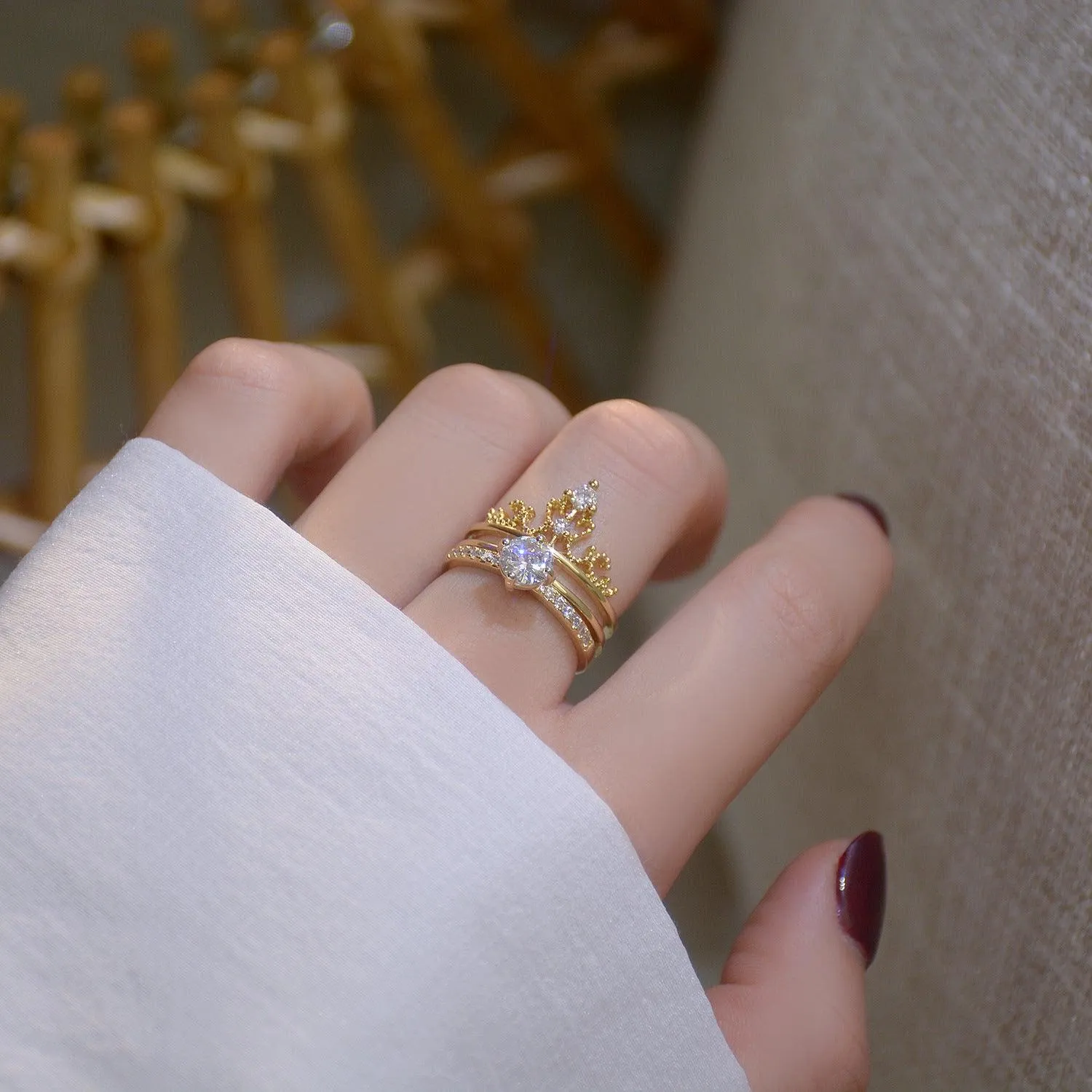 Tiara Ring Set