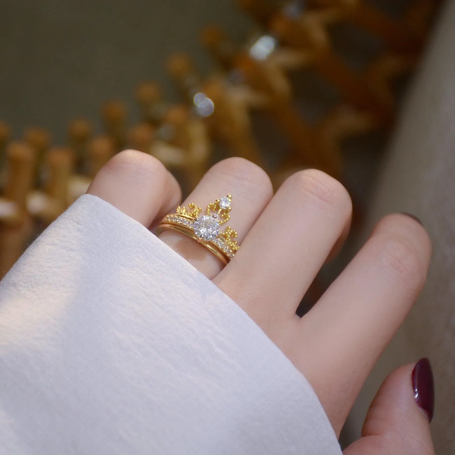Tiara Ring Set